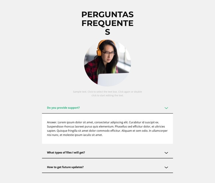 Você pergunta, nós respondemos Construtor de sites HTML