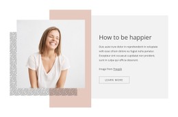 How To Be Happier Responsive Site