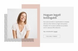 Hogyan Legyél Boldogabb - Egyszerű HTML-Sablon