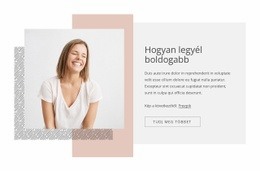 Hogyan Legyél Boldogabb – Weboldal Tervezés