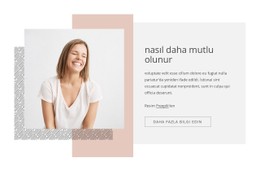 Nasıl Daha Mutlu Olunur Duyarlı Site