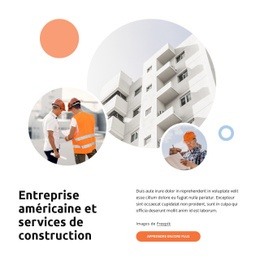 Types De Services Du Bâtiment - Conception De Site Web Simple