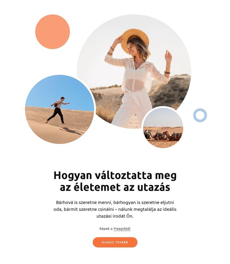 Hogyan változtatta meg az életemet az utazás WordPress Téma