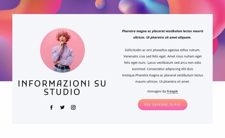 Design, branding e illustrazione Modello