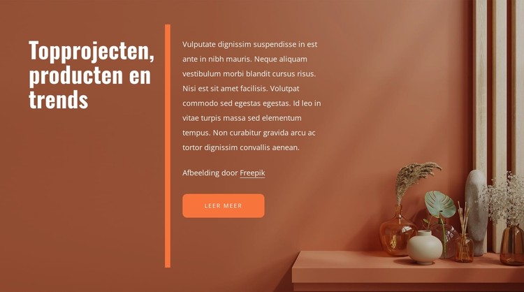 Topproducten en trends CSS-sjabloon