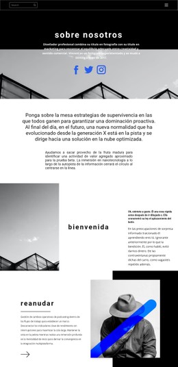 Empresa Comercial Prometedora Plantilla De Diseño