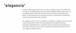 Título Y Texto Compensado - Inspiración De Plantilla Joomla