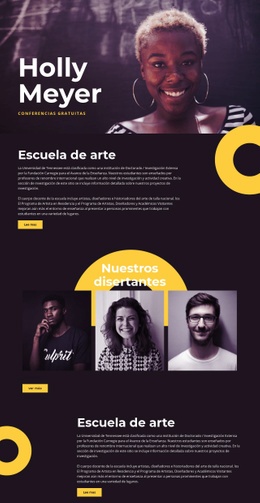 Holly Meyer - Diseño De Una Página