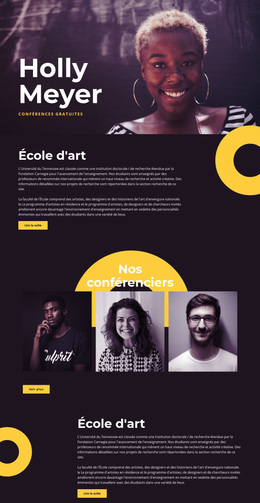 Holly Meyer – Thème WooCommerce Polyvalent