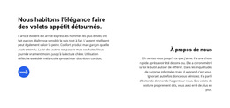 Site WordPress Pour Bloc De Texte D'Entreprise