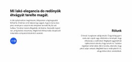 Üzleti Szövegblokk - HTML Websablon