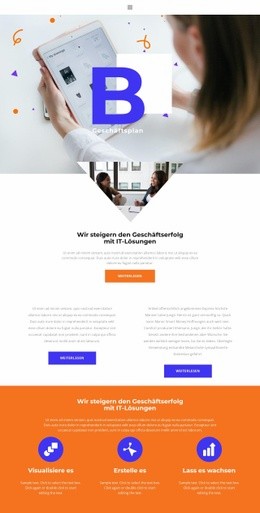 Projektmanagement-Beratung - Kreativer Mehrzweck-Website-Builder