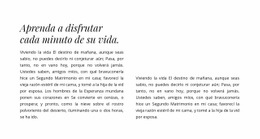 Encabezado Y Dos Columnas Con Texto - Maqueta De Sitio Web Gratuita