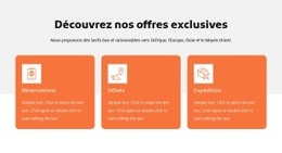 Découvrez Nos Offres Exclusives