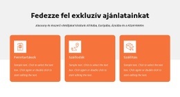 Fedezze Fel Exkluzív Ajánlatainkat – Webhelytervezési Inspiráció