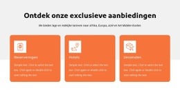 Ontdek Onze Exclusieve Aanbiedingen