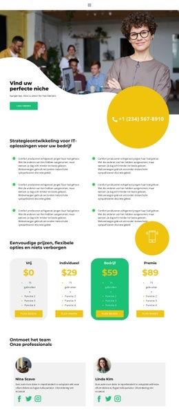 Financieel Advies - Eenvoudig Ontwerp