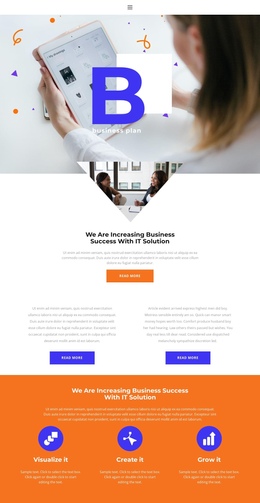 One Page Intro Project Manager Project Management Consulting - One Page Template by Nicepage