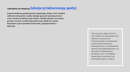 Oprawione Pole Tekstowe - Przeciągnij I Upuść Motyw WordPress