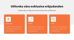 Utforska Våra Exklusiva Erbjudanden