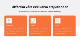 Utforska Våra Exklusiva Erbjudanden