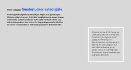 Inramad Textruta - Mall För Att Lägga Till Element På Sidan