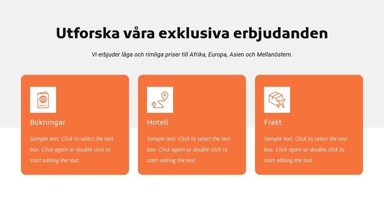 Utforska våra exklusiva erbjudanden WordPress -tema