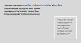 Çerçeveli Metin Kutusu - HTML Şablonunun Indirildiği Site