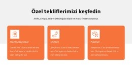 Özel Tekliflerimizi Keşfedin