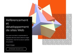 SEO Et Développement De Site Web – Modèle D'Éléments Premium