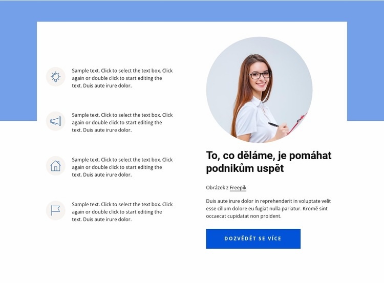 Vybudujte úspěšnou firmu Šablona CSS