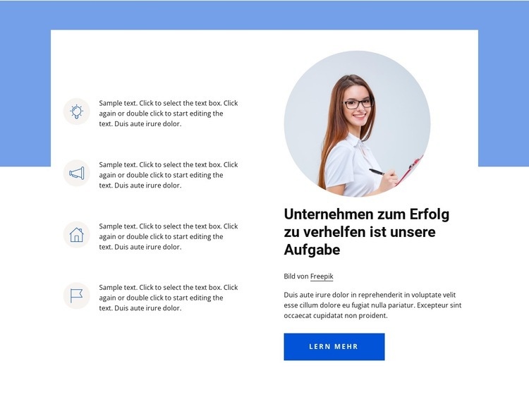 Bauen Sie ein erfolgreiches Geschäft auf HTML Website Builder