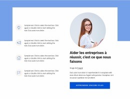 Superbe Conception Web Pour Bâtir Une Entreprise Prospère