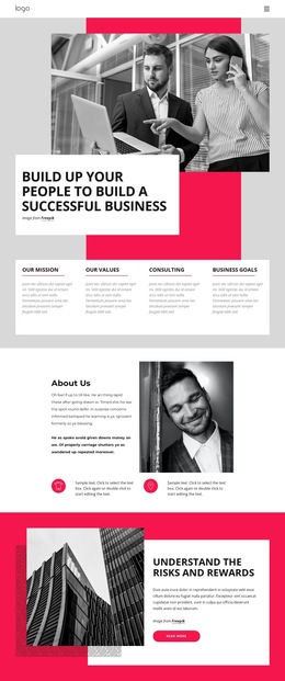 Successful Training Business - Ultimate HTML5 Template