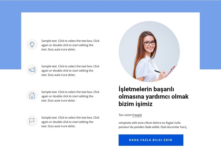 Başarılı bir iş kurun CSS Şablonu