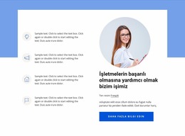 Başarılı Bir Iş Kurun - Basit Joomla Şablonu