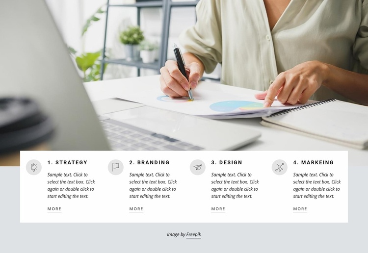 Excellent customer service eCommerce Template