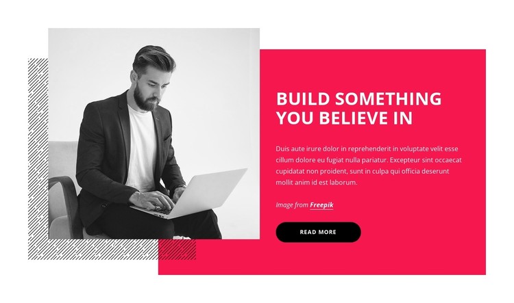 How to start a business CSS Template