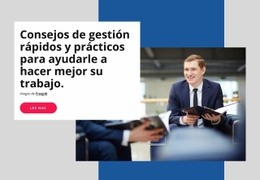 Consejos Prácticos De Gestión - Creador De Sitios Web Profesional