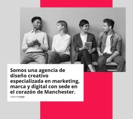 Somos Un Equipo De Apasionados Del Marketing Digital - Creador De Sitios Web Moderno