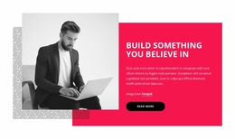 How To Start A Business - Design HTML Page Online