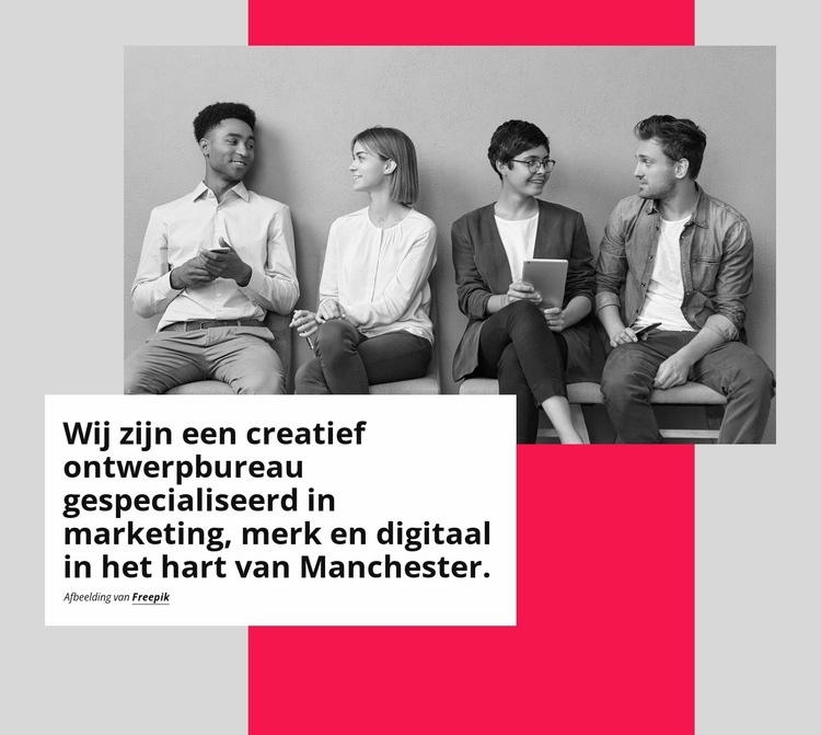 Wij zijn een team van gepassioneerde digitale marketing Bestemmingspagina