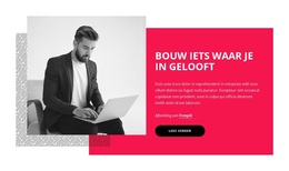 Hoe Een Bedrijf Te Starten? - Aangepast WordPress-Thema