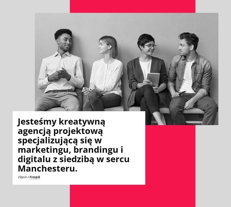 Jesteśmy zespołem pasjonatów marketingu cyfrowego Projekt strony internetowej