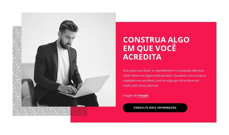 Como iniciar um negócio Template CSS