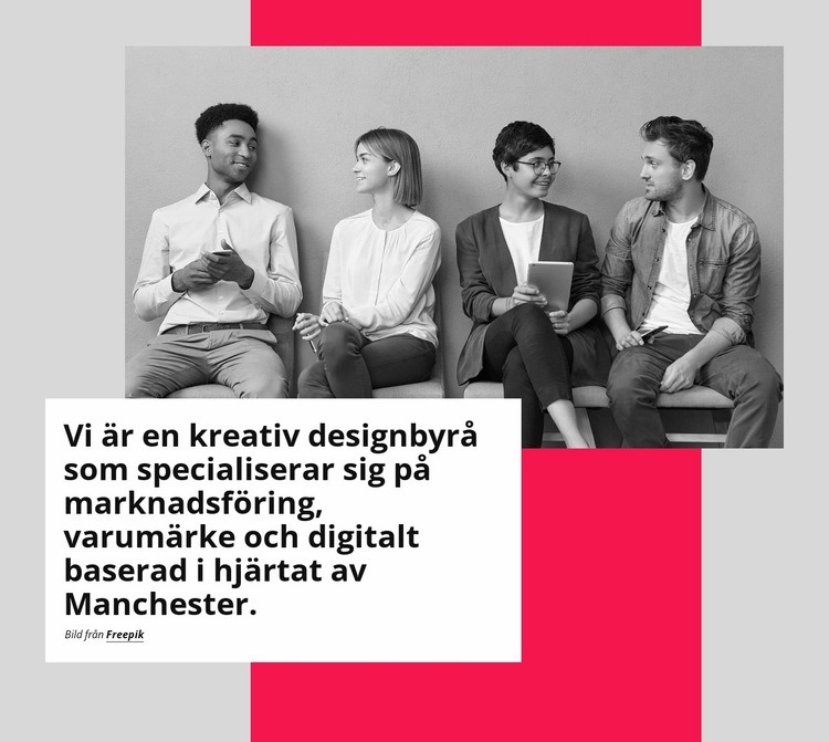 Vi är ett team av passionerade digital marknadsföring CSS -mall