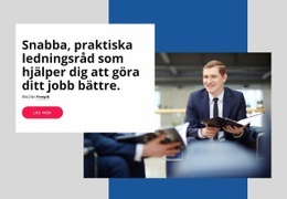Praktisk Förvaltningsrådgivning - HTML-Webbplatsmall