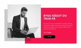 Hur Man Startar Ett Företag - Gratis Webbplatsmall
