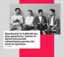 Biz Dijital Pazarlama Tutkunlarından Oluşan Bir Ekibiz - Modern Web Sitesi Oluşturucu