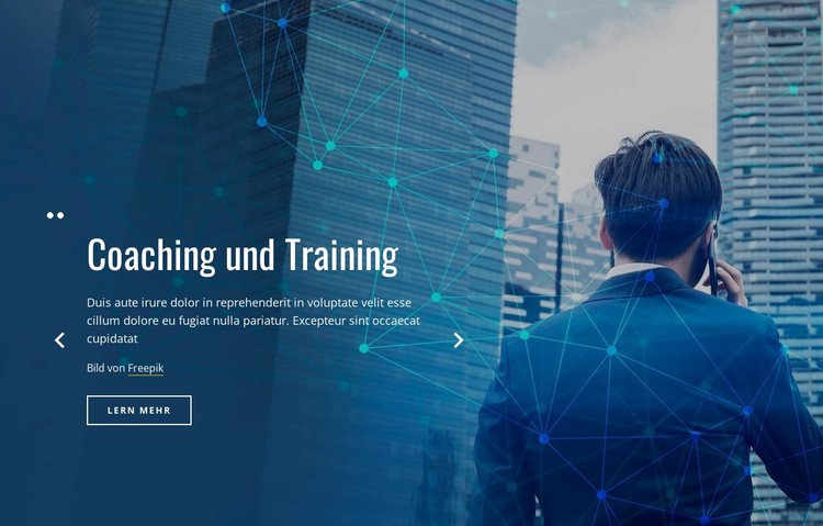 Coaching und Training CSS-Vorlage